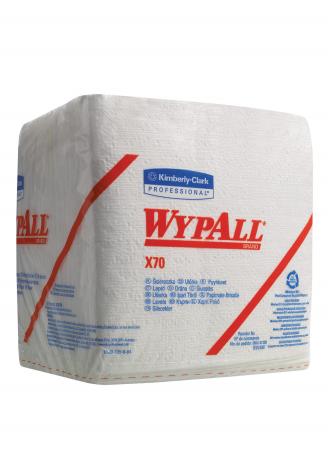 WYPALL* X70 utierka - 1/4 sklad / biela-8387