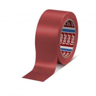Označovacia páska, 50 mm x 33 m, TESA "Professional", červená
